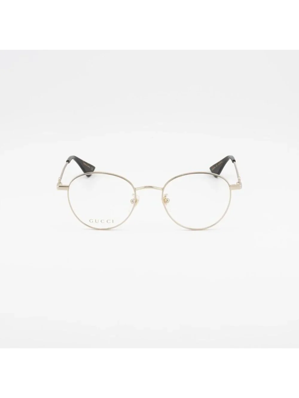 Gucci GG0607OK 001 Eyeglasses Gold 50mm Round Frame